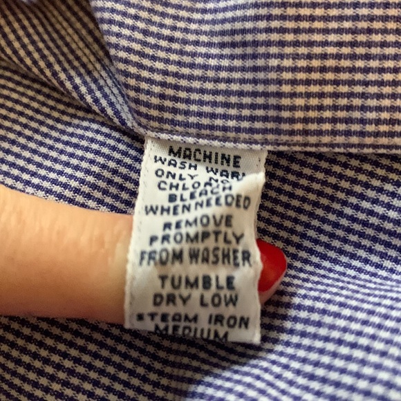 Ralph Lauren Blake Purple & White Button Down Shirt, L - Picture 9 of 9